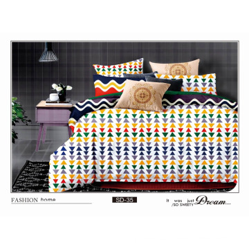 Vogue Geometrc printing ,120GSM Microfiber Bedding Set